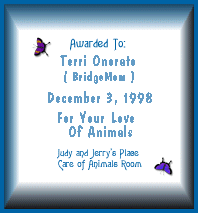 Love of Animals